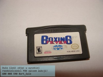 Gra GBA Boxing Fever Game Boy Advance