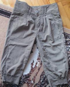 Spodnie bojówki zielone - khaki 3/4, S, 36 BUTIK