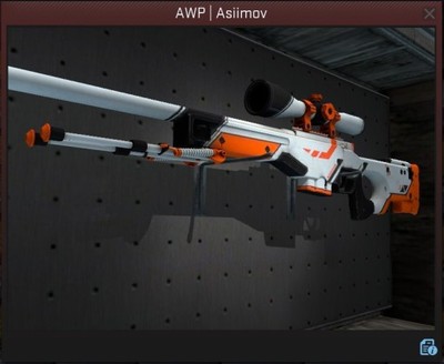 AWP Asiimov (Field-Tested) 3/5 CS GO SKIN