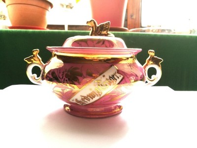 Biedermeier Cukiernica zdobiona sfinksem  XIX wiek