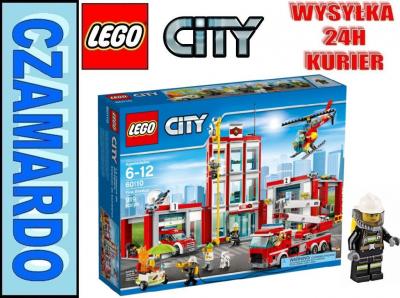 KLOCKI LEGO CITY REMIZA STRAŻACKA 60110