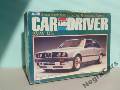 BMW e30 323i Cabriolet 1/24 Revell USA + BBS RS - 6418070410 - oficjalne  archiwum Allegro