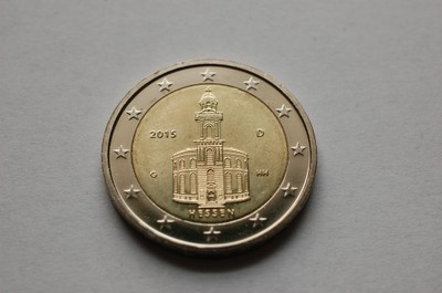 Moneta okolicznościowa 2 euro Niemcy 2015 Budowle