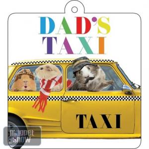 Zawieszka do samochodu Dad's Taxi na prezent