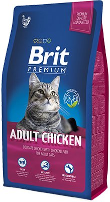 Brit Cat Premium ADULT Chicken kurczak 8KG +KURIER