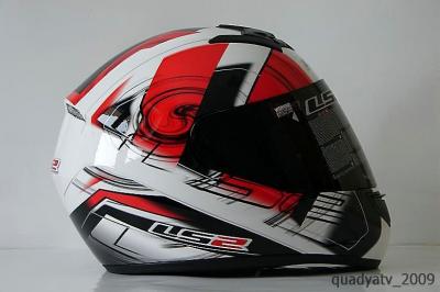 KASK MOTOCYKLOWY LS2 FF350 ACTION RED XS S M L