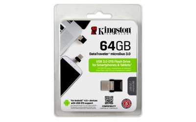 Pendrive Pamięć Flash MicroDuo KINGSTON 64GB USB3