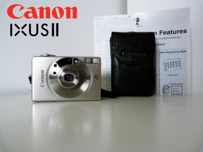 Analogowy aparat Canon IXUS II Made in Japan 1999