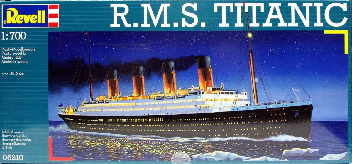 Model do sklejania REVELL R.M.S. Titanic 1:700