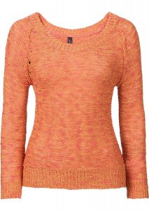 Sweter pomarańczowy 40/42 L/XL 927463 bonprix