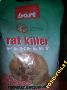 Rat Killer Perfekt 3kg granulat na myszy szczury