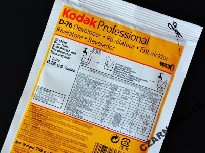 Wywoływacz Kodak D76 1 l drobne ziarno 08.2018