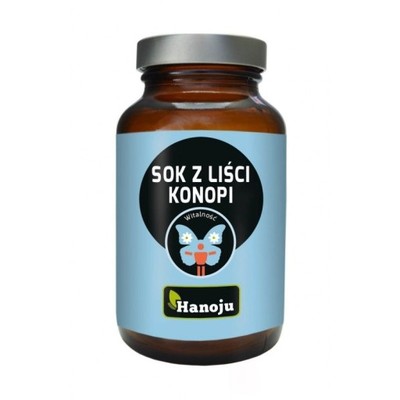 Surowy sok z Liści Konopi 275 mg (60 kaps.) Hanoju