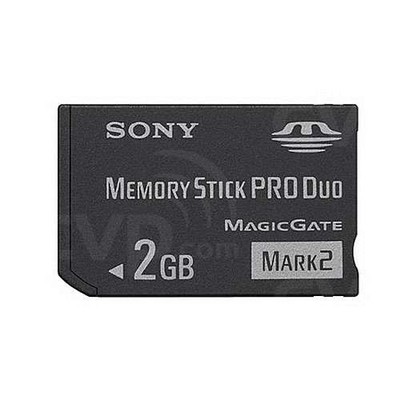MEMORY STICK PRO- DUO SONY 2 GB