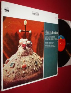 KHACHATURIAN - CONCERTO FOR PIANO AND ORCHESTRA LP