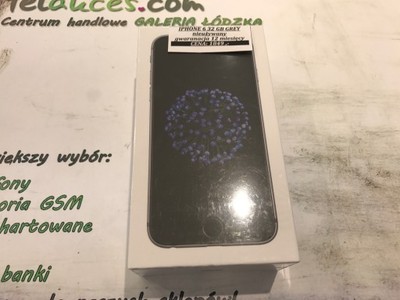 iPhone 6 32 GB GRAY GALERIA ŁÓDZKA 1799zł