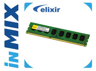 NOWA PAMIĘĆ RAM ELIXIR 1GB PC-10600 1333MHz DDR3