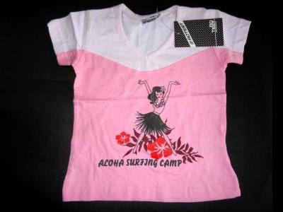 Różowa bluzka z dziewczynką 92  WYPRZEDAŻ