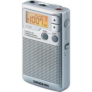 Radio kieszonkowe Sangean DT-250, FM/AM, pamięć