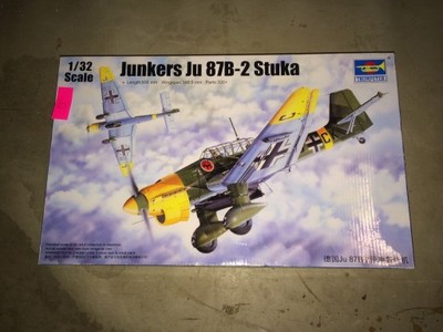#6 Trumpeter 03214 bombowiec Junkers Ju 87B-2