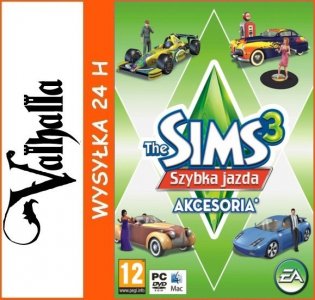 The Sims 3 Szybka Jazda PL  Stan Bdb+  Wys. 24H