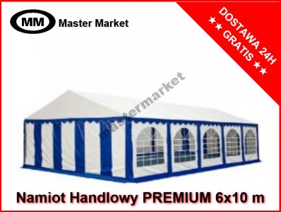 Namiot Pawilon Handlowy Premium 6x10 m