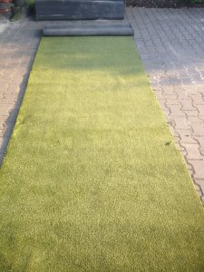 Sztuczna trawa bardzo gęsta gr. 2 cm