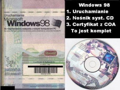 Windows 98 kompletny
