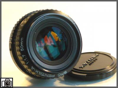 Obiektyw Pentax SMC-A 50mm f/1.7.