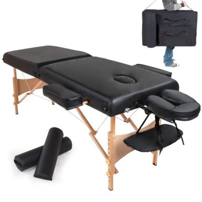 Łóżko Stół do masażu 2 segmenty Zestaw 400421