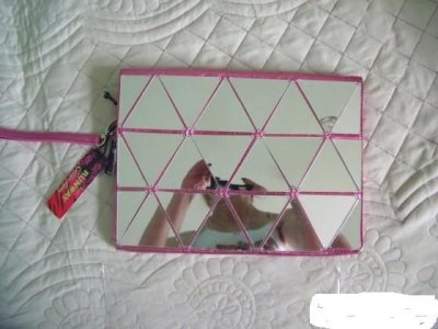 Różowa torebka z lustrem -   NEXT