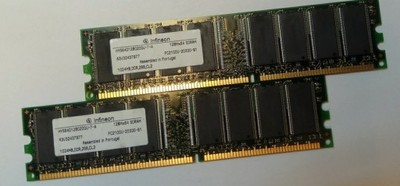2GB INFINEON 2x1GB DDR-266 DUAL CHANNEL-intel/amd