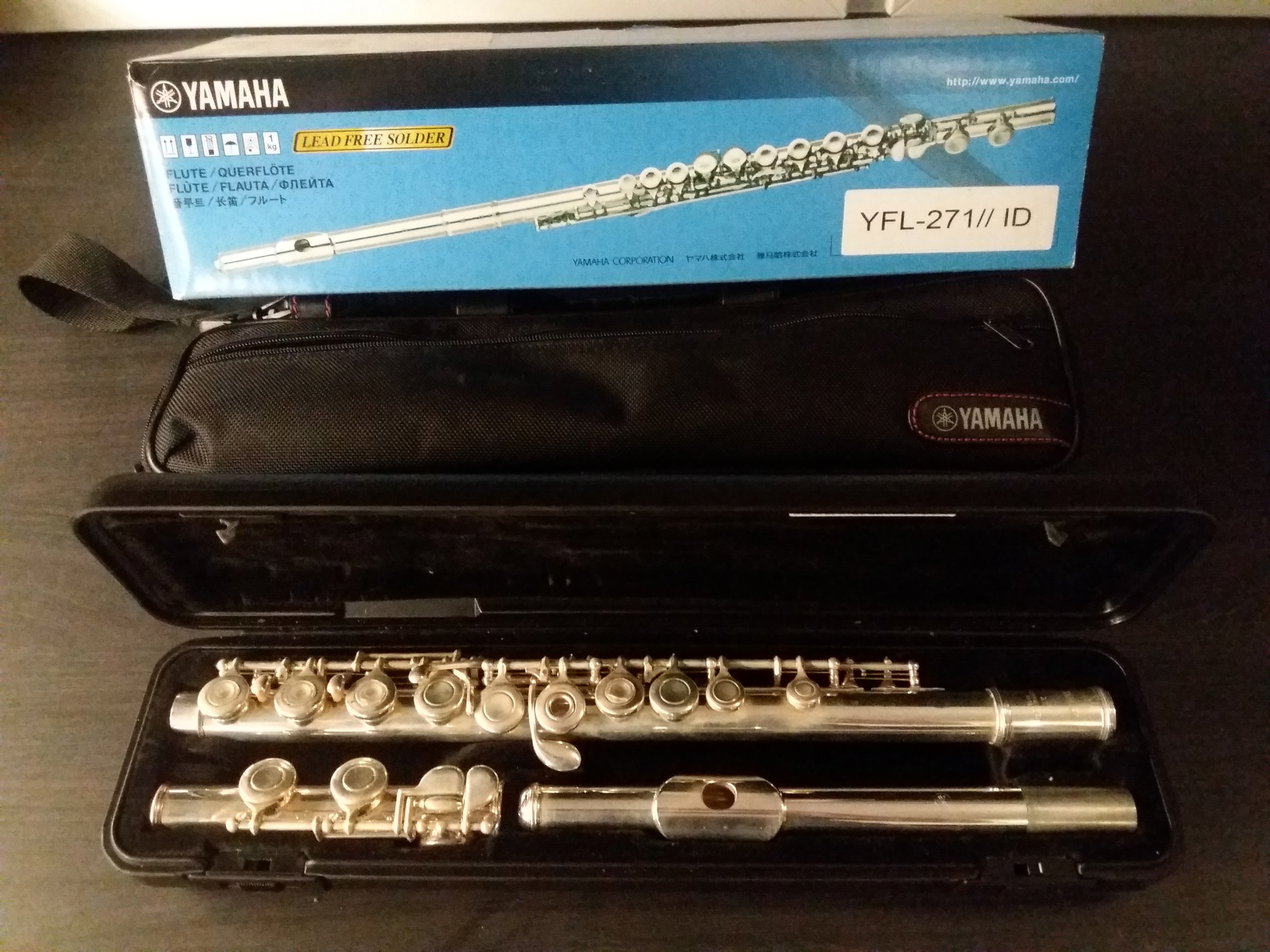 Sprzedam flet poprzeczny YAMAHA YFL-271 z 2015 r. - 7045534108 - oficjalne  archiwum Allegro