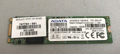 Dysk M.2 SSD 128GB ADATA FV + GW