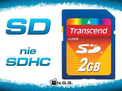 Karta pamięci TRANSCEND SD 2GB nie SDHC 2 GB