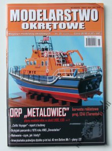 Modelarstwo okrętowe 6-2010 ORP Metalowiec  plany