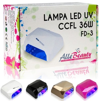 LED LAMPA CCFL UV 36W AUTOMAT SENSOR 6 kolorów