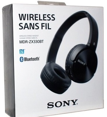 Słuchawki Bluetooth SONY MDR- ZX330BT mikrofon NFC - 6634530442 - oficjalne  archiwum Allegro