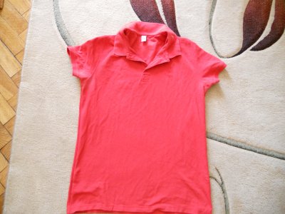 Koszulka polo House L kolor czerwony