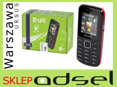 TELEFON GSM M-LIFE DUAL SIM SKLEP WWA URSUS