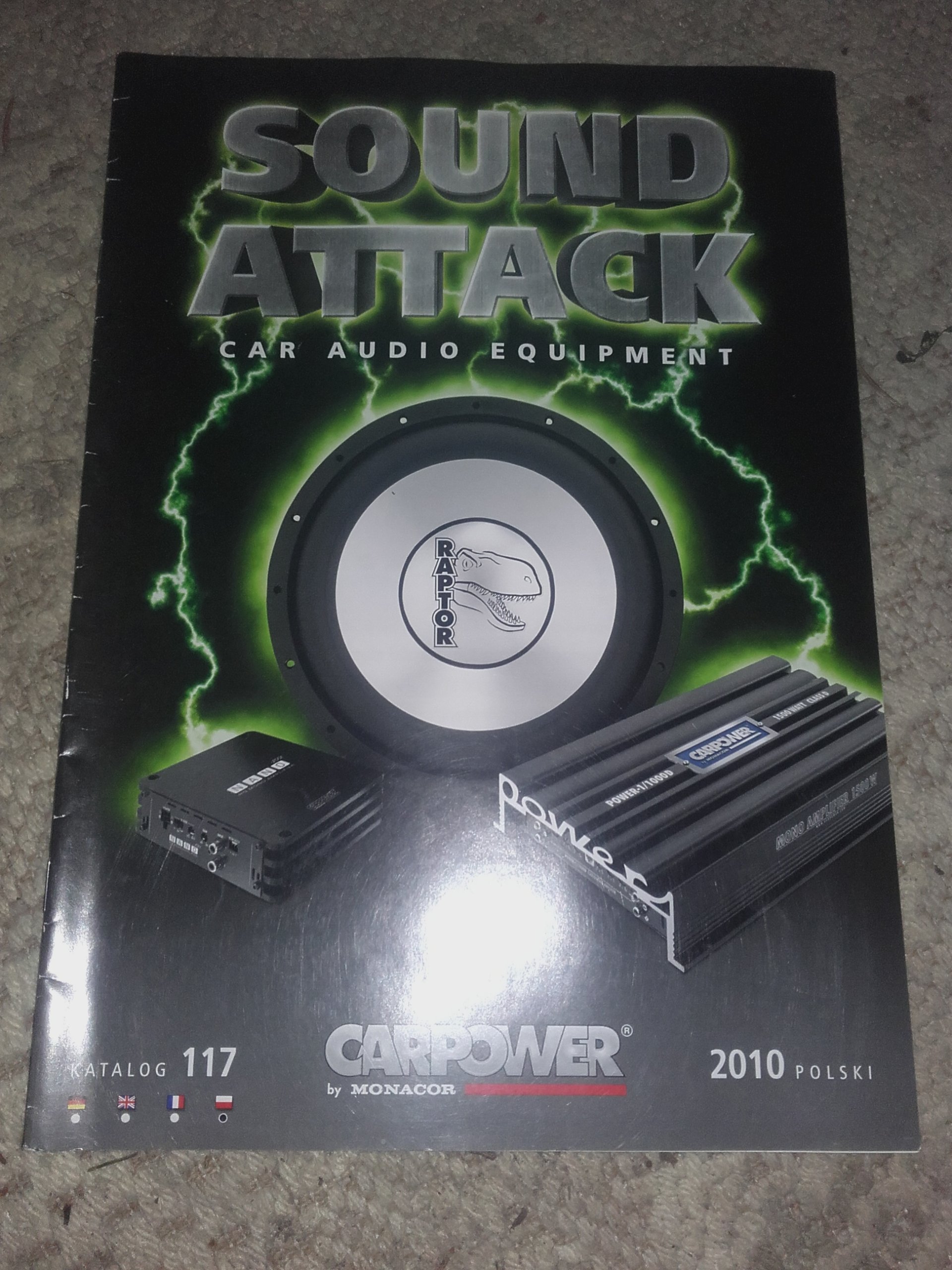 Sound attack katalog 2010 PL CAR AUDIO