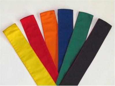 Szarfy gimnastyczne 6 kolorów (PRODUCENT)