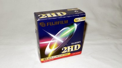 Pakiet 10 dyskietek FUJIFILM MF2HD NOWE
