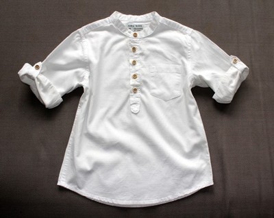 Zara biała koszula mankiety  Rozm 110