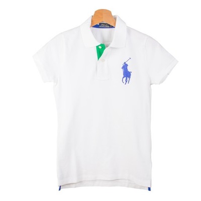 RALPH LAUREN POLO damskie koszulka S biała damska - 6693619590 - oficjalne  archiwum Allegro