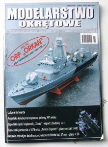 Modelarstwo okrętowe 5-2012 ORP Orkan plany