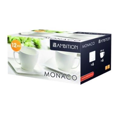 Komplet kawowy Monaco Ambition 12 el. filiżanki