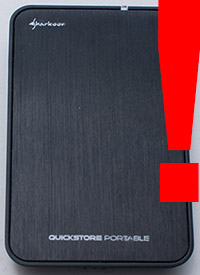2,5&quot; Samsung 640GB USB3.0 +kieszeń Sharkoon