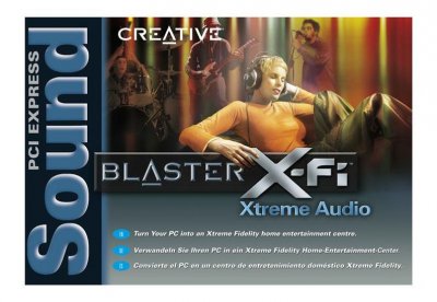 Sound Blaster X-Fi Xtreme Audio box PCI Express