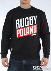 Gonga Rugby bluza crewneck poland czarny XL - 6206729774 - oficjalne  archiwum Allegro